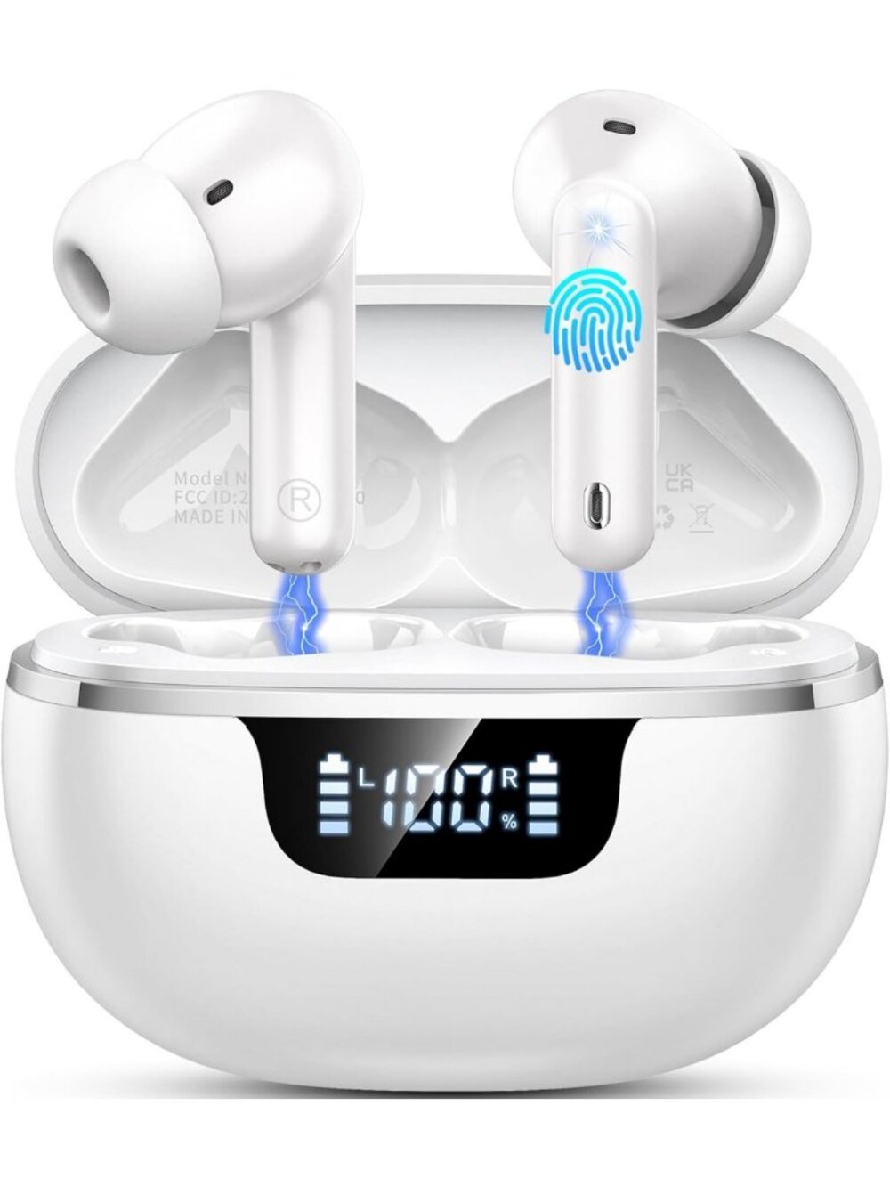 Bluetooth 5.4 Wireless Earbuds - In-Ear Headphones with Superior Sound Quality
